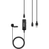 Цифровий петличний мікрофон з моніторингом і кабелями USB Type-C і USB Type A BOYA BY-DM10 UC